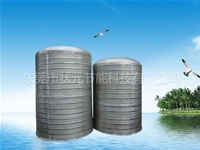 Stainless steel water tank insulation